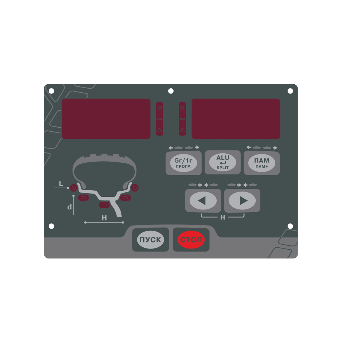 Клавиатура  (изделие №10250КЛ) КС221.610.00