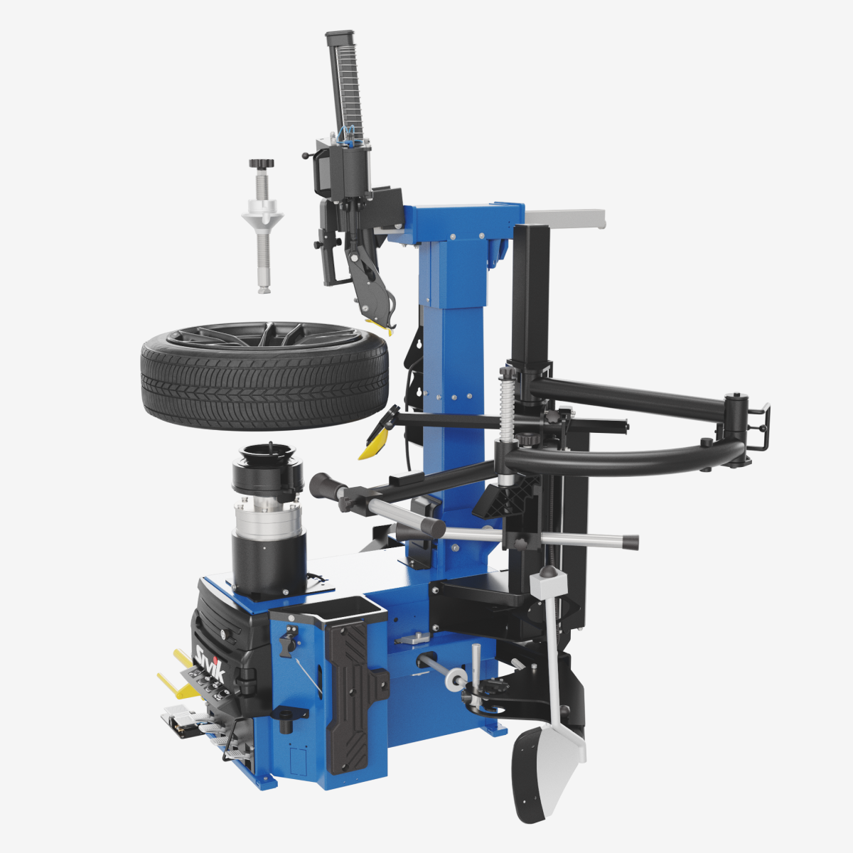 Центральный зажим колеса